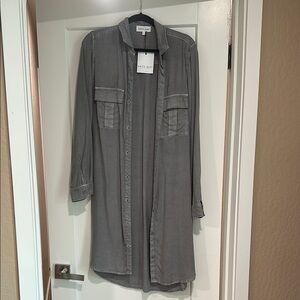 Bella Dahl Gray Women's Jacket